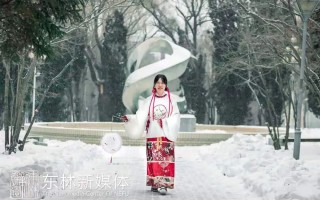 冬季灯会汉服穿搭图片，冬季灯会汉服穿搭图片大全